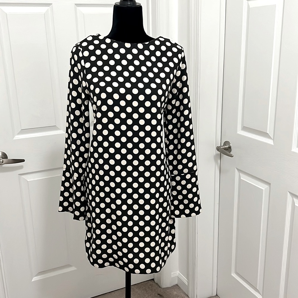 H&M Preppy polka dot dress size 8